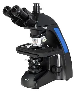 gráfico microscopio trinocular biológico Levenhuk 870T