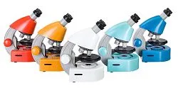 imagen microscopio Levenhuk Discovery Micro con libro