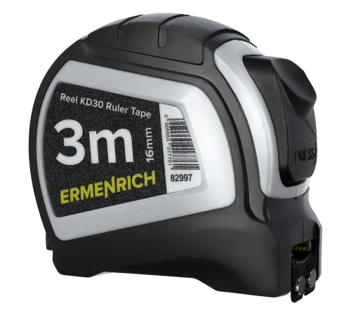 foto cinta métrica Ermenrich Reel KD30,  3