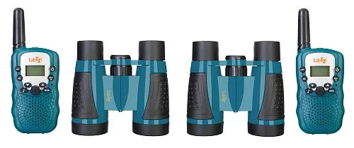 imagen kit de walkie-talkie y prismáticos Levenhuk LabZZ WTT10,  1