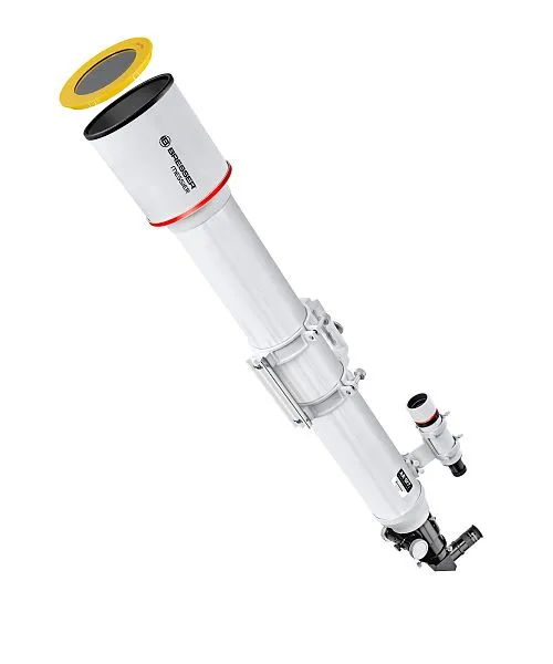 gráfico telescopio Bresser Messier AR-127L/1200 Hexafoc OTA,  1