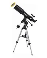 foto telescopio Bresser Polaris-II AR-102/600 EQ-3 AT-3 con filtro solar