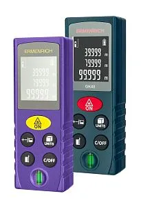 gráfico medidor láser Ermenrich Reel PLUS GK40