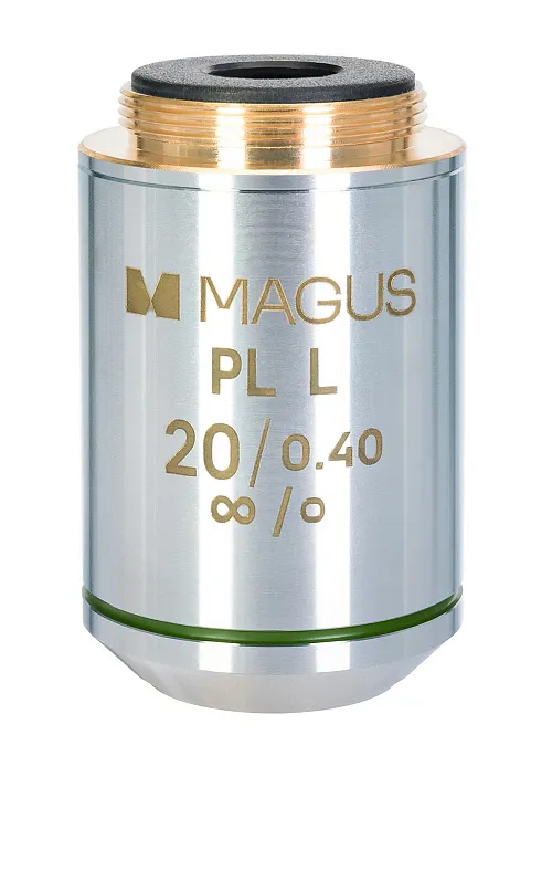 foto objetivo MAGUS 20PLL 20х/0,40 Plan L WD 8,80 mm