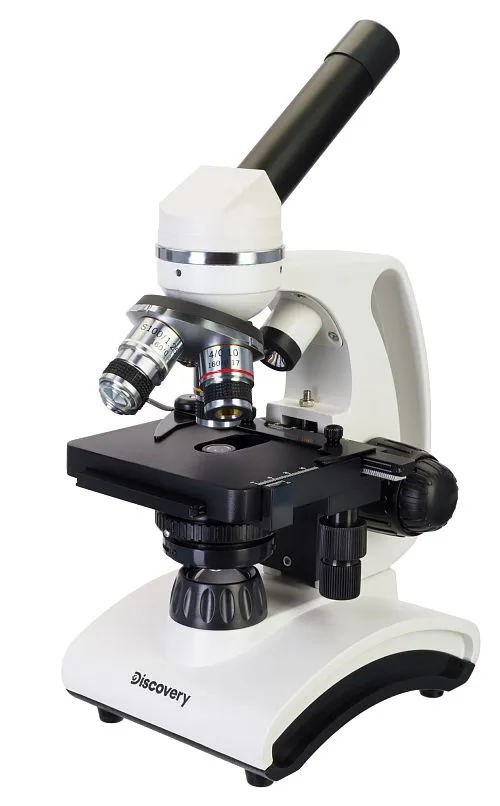 fotografía microscopio Levenhuk Discovery Atto Polar con libro