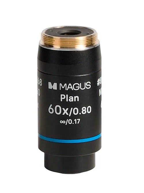 imagen objetivo MAGUS 60PL60 Plan 60х/0,80 ∞/0,17 H60 mm,  1
