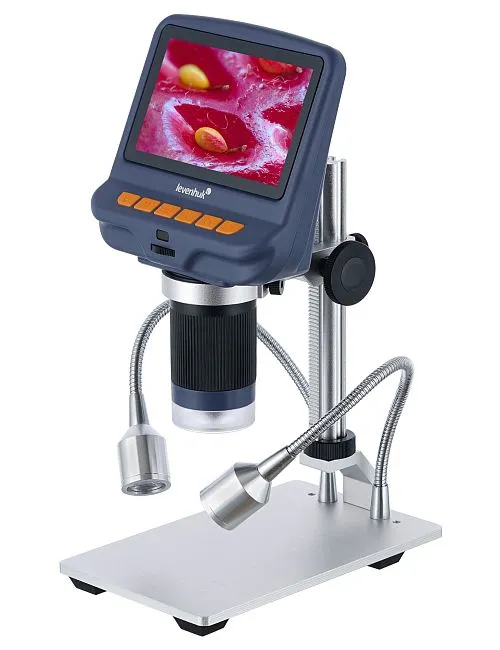 foto microscopio Levenhuk DTX RC1 con mando a distancia