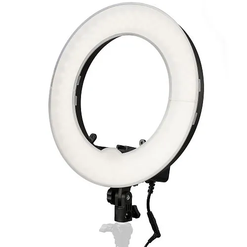 fotografía anillo de Luz LED de Iluminación Regulable BRESSER BR-RL12 45W Lúmenes con Bolsa de Transporte,  1