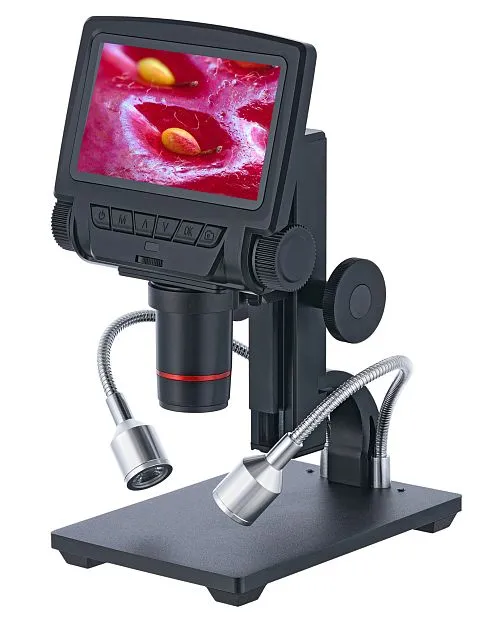 foto microscopio Levenhuk DTX RC3 con mando a distancia