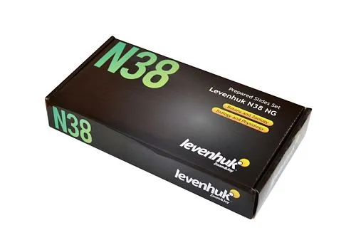 gráfico set de preparaciones Levenhuk N38 NG