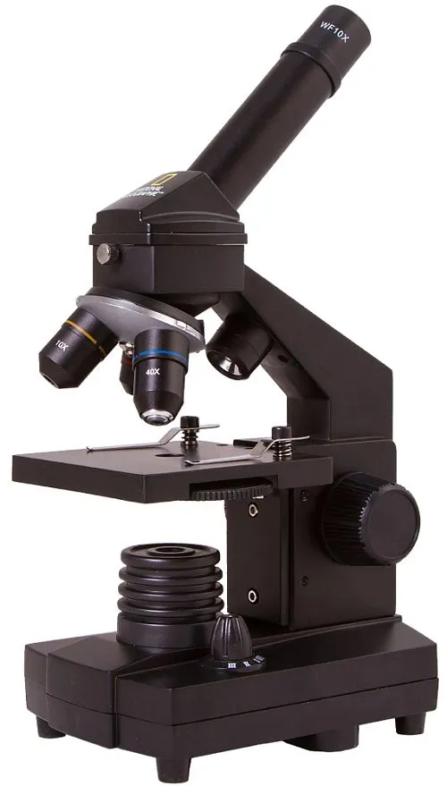 gráfico microscopio digital Bresser National Geographic 40–1024x con estuche,  1