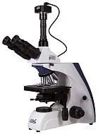gráfico microscopio trinocular digital Levenhuk MED D30T