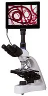 foto microscopio trinocular digital Levenhuk MED D10T LCD