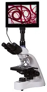 foto microscopio trinocular digital Levenhuk MED D10T LCD