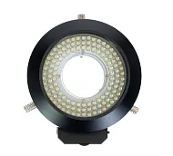 foto lámpara anular LED MAGUS RP1 con polarizador