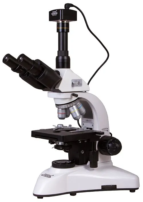 imagen microscopio trinocular digital Levenhuk MED D25T