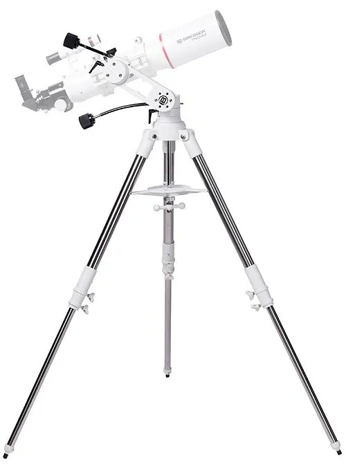 fotografía montura altazimutal Bresser Twilight I con trípode,  1