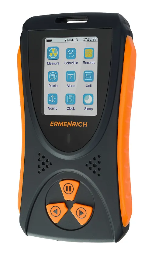 fotografía detector de radiación Ermenrich Ping RD50