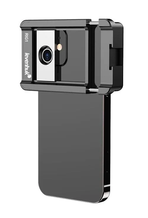 fotografía mini jaula para teléfono inteligente Levenhuk Kelvin RIG1,  1
