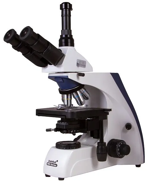 foto microscopio trinocular Levenhuk MED 30T