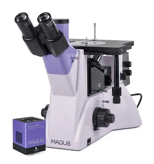 gráfico microscopio metalúrgico invertido digital MAGUS Metal VD700 BD