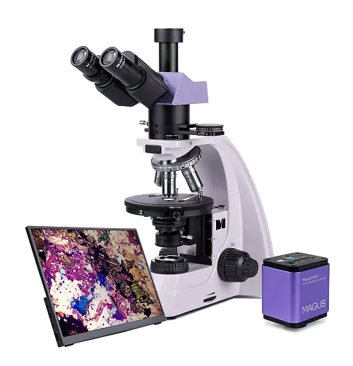 foto microscopio polarizador digital MAGUS Pol D800 LCD