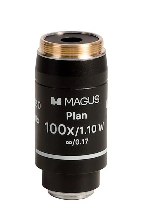 fotografía objetivo MAGUS 100PL60 W Plan 100х/1,10 ∞/0,17 H60 mm,  1