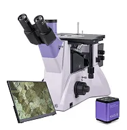 foto microscopio metalúrgico invertido digital MAGUS Metal VD700 LCD