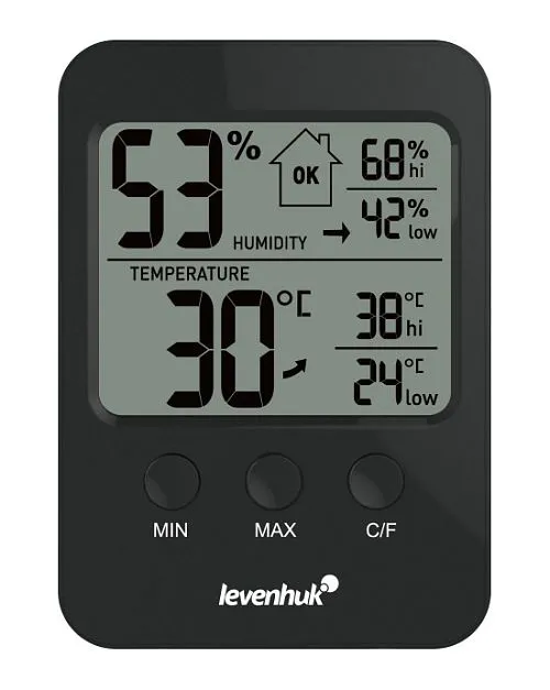 imagen termohigrómetro Levenhuk Wezzer BASE L30,  1