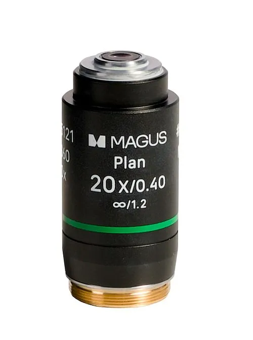 foto objetivo MAGUS 20PL60V Plan 20х/0,40 ∞/1,2 H60 mm,  1