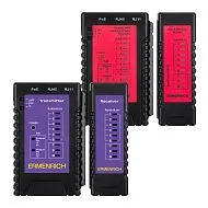 imagen comprobador de cables y PoE Ermenrich NetGeeks NP10