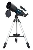 fotografía telescopio Levenhuk Discovery Sky Trip ST80 con libro