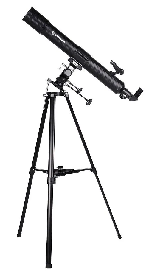 imagen telescopio Bresser Taurus 90/900 NG con adaptador de cámara de smartphone,  1