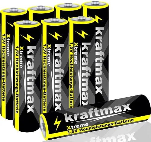 fotografía pila Kraftmax AAA LR03, alcalina, 1,5 V (1 unidad),  1