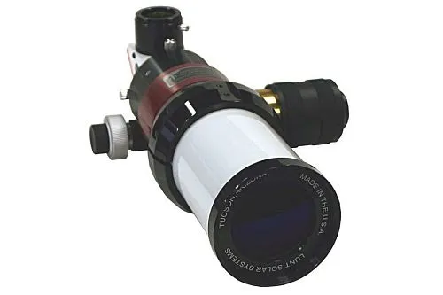 imagen telescopio solar LUNT LS60THa/B600CPT H-alpha