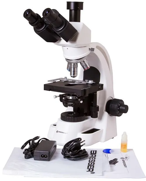 gráfico microscopio Bresser BioScience Trino,  1