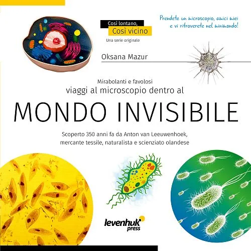 imagen el mundo invisible. Libro educativo,  1