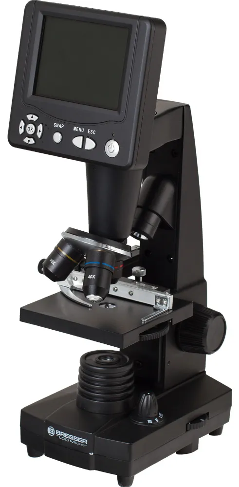 fotografía microscopio Bresser LCD 50–2000x,  1