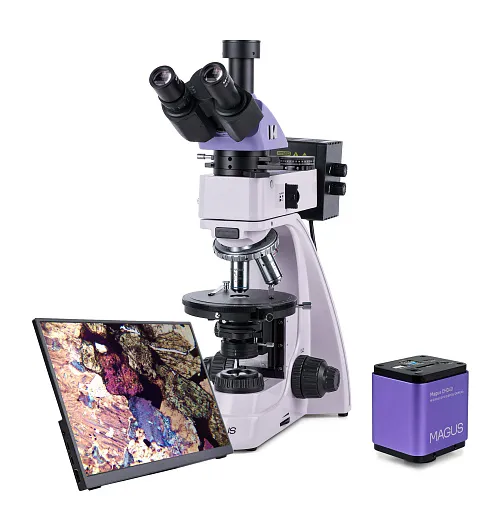 imagen microscopio polarizador digital MAGUS Pol D850 LCD