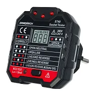 imagen comprobador de enchufes Ermenrich Zing ST40