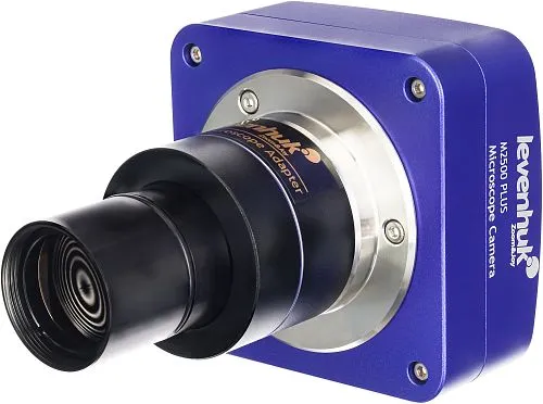 fotografía cámara digital para microscopio Levenhuk M2500 PLUS,  1