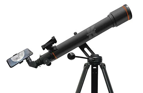 gráfico fototelescopio Levenhuk Kelvin Nova PLUS 70/700,  1