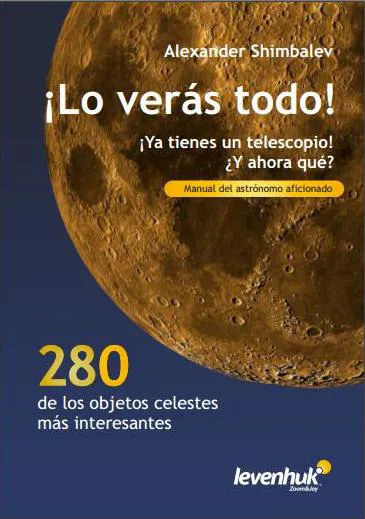 gráfico manual del astrónomo "¡Lo verás todo!"