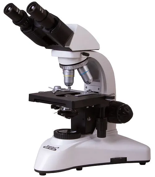 gráfico microscopio binocular Levenhuk MED 25B