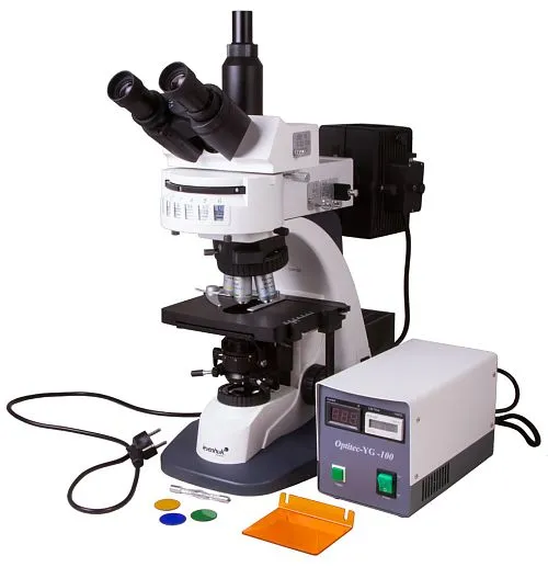 imagen microscopio Levenhuk MED PRO 600 Fluo