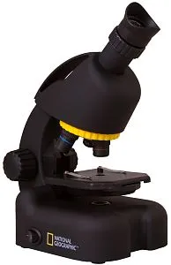foto microscopio Bresser National Geographic 40–640x con soporte para smartphone