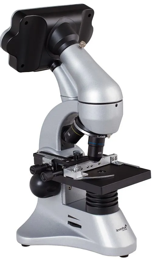 foto microscopio biológico digital Levenhuk D70L