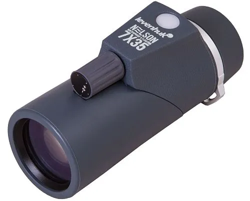 gráfico monocular Levenhuk Nelson 7x35 con retícula y brújula,  1