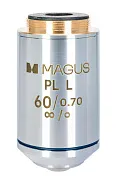 imagen objetivo MAGUS 60PLL 60х/0,70 Plan L WD 2,08 mm