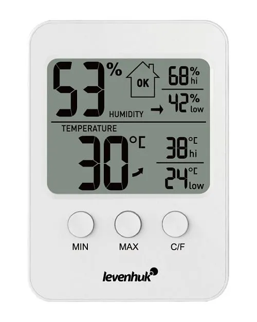 imagen termohigrómetro Levenhuk Wezzer BASE L30,  1